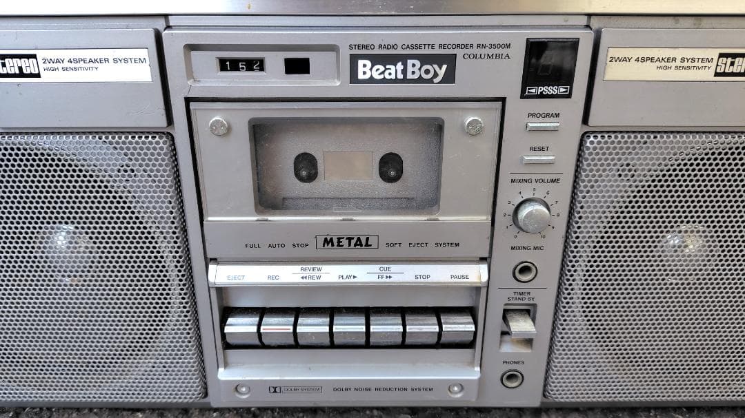 【COLUMBIA】コロムビアラジカセ RN-3500M　ジャンク扱い