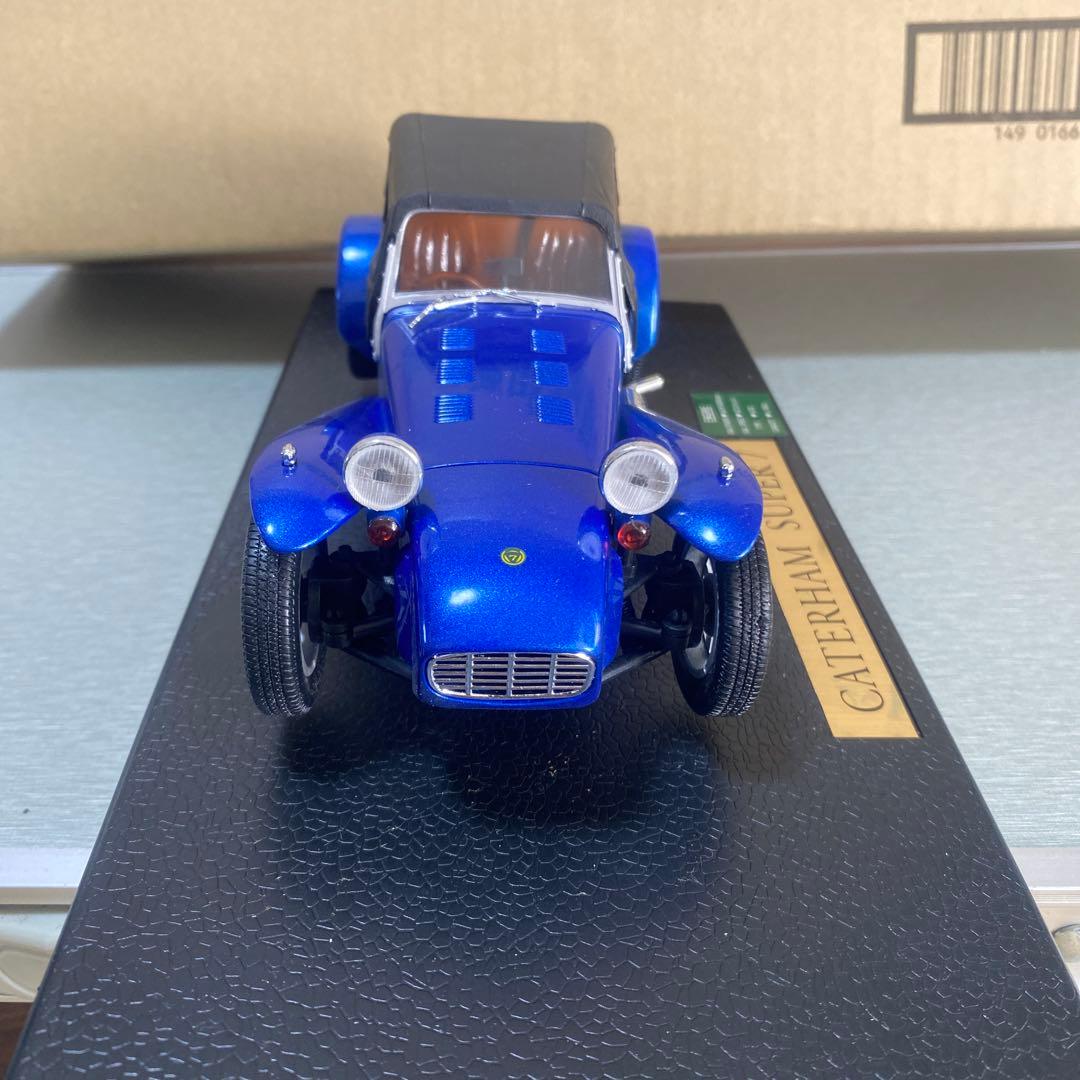 アンソン Caterham ロータス　スーパーセブン 1973 1/18 ブルー
