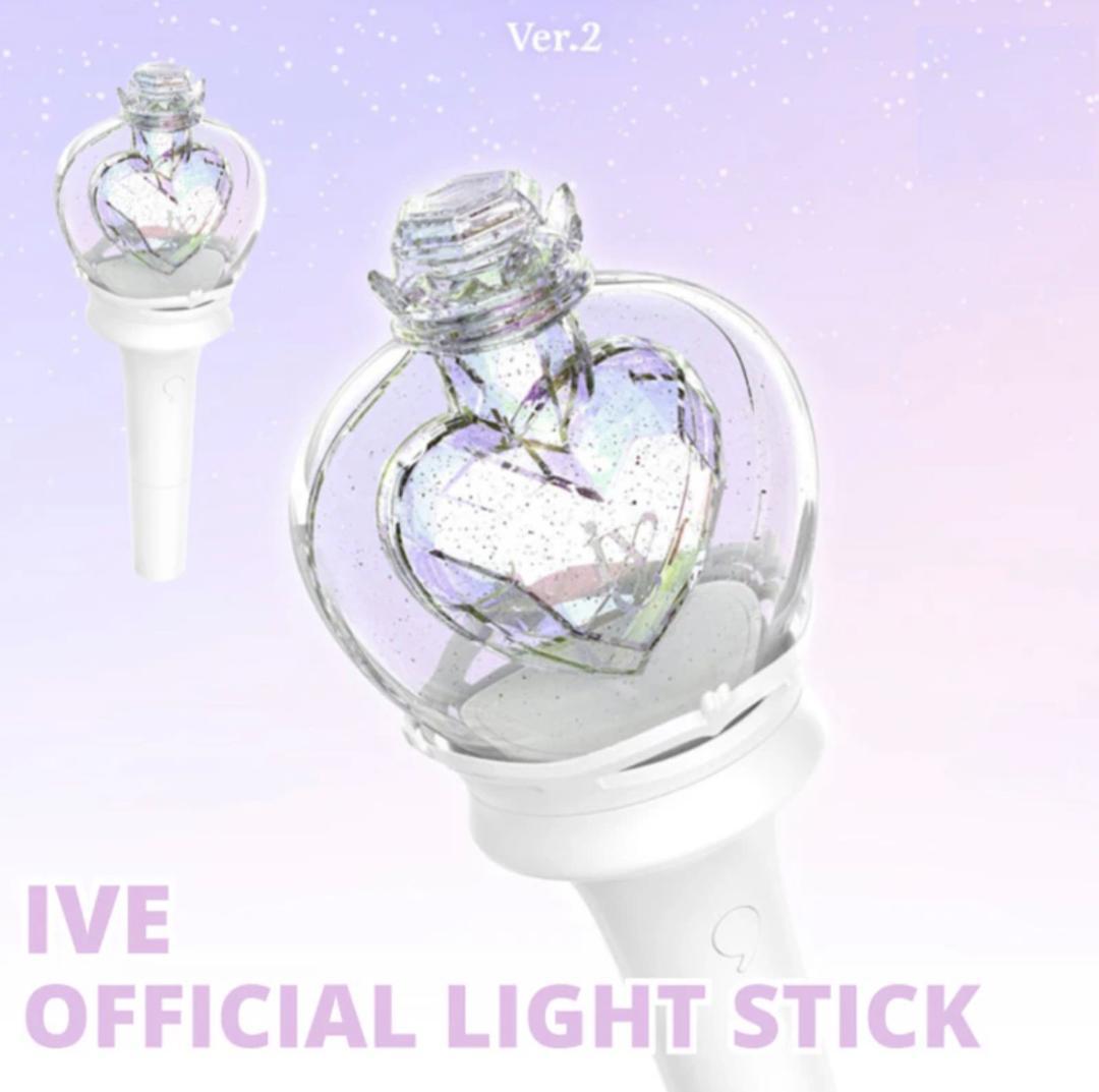 【新品未使用】IVE♡ペンライト ver.2　2本セット　トレカ無し