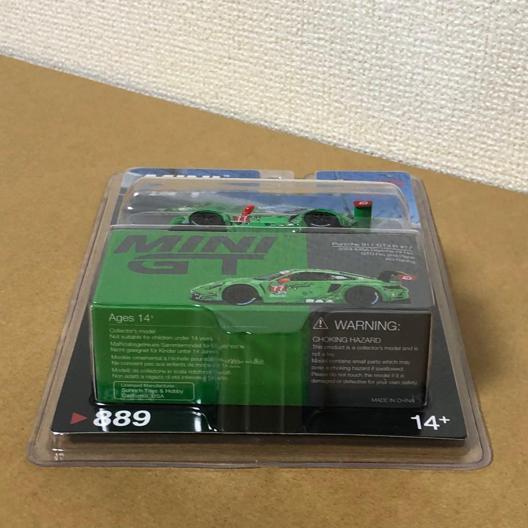MINI GT ミニGT 889　PORSCHE 911 GT3 R　#77