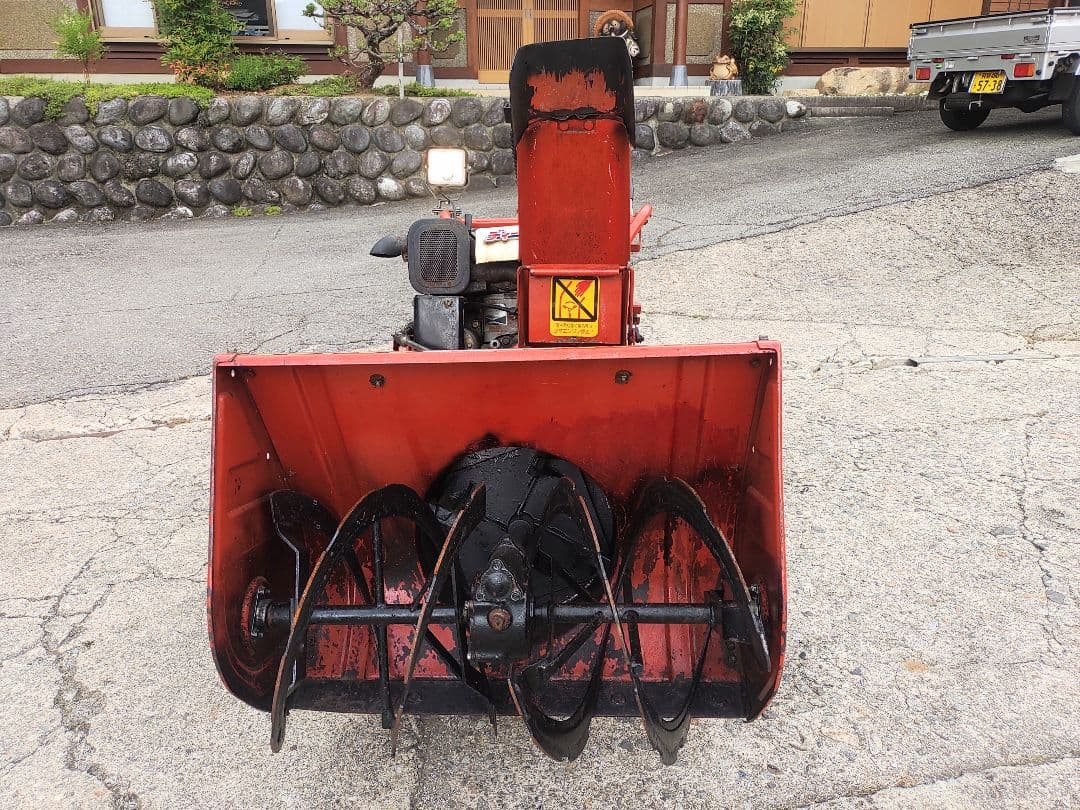 たけの！粘りと燃費のディーゼル！セル始動OK ！ヤンマー中古除雪機、岐阜県