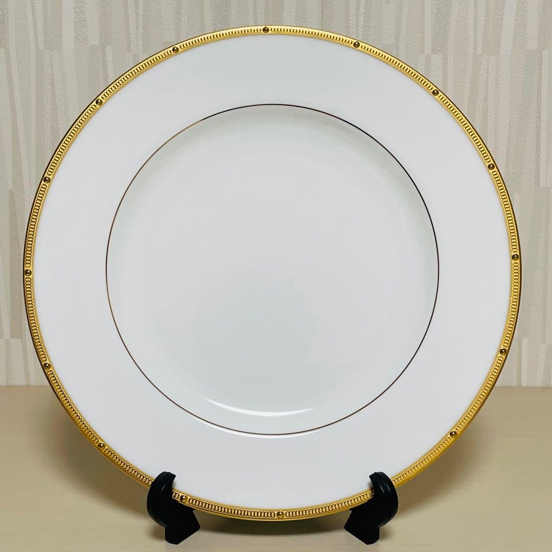 Noritake ノリタケ ロシェルゴールド 皿 プレート 約27cm 6枚