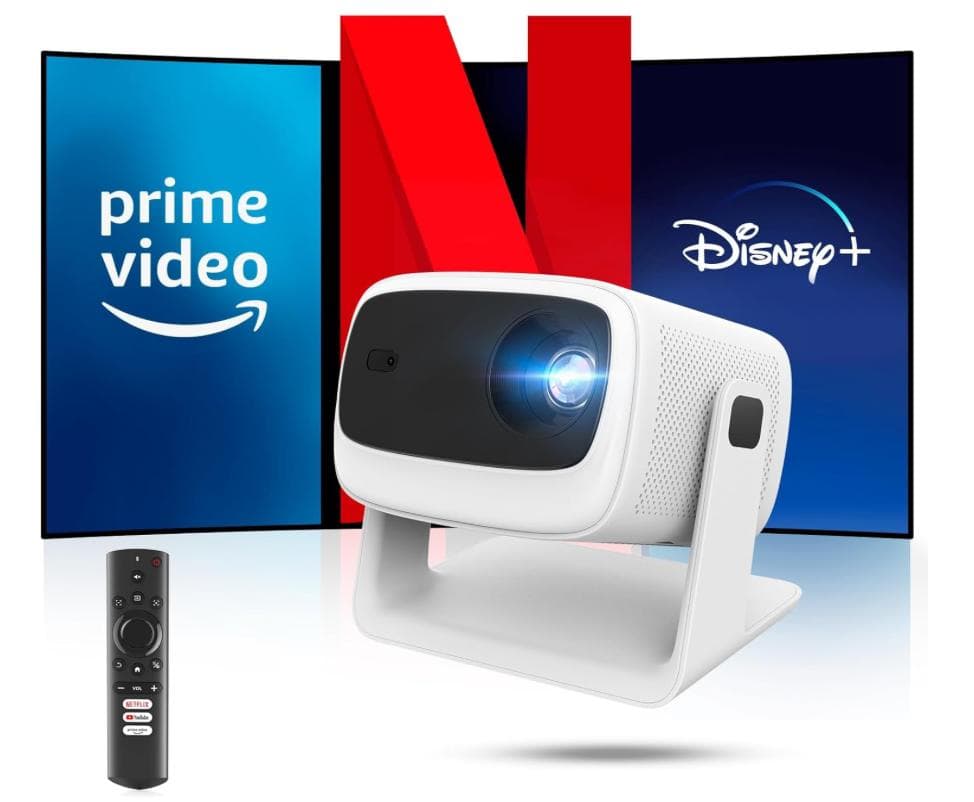 プロジェクター 4K 800ANSIオートフォーカス 5Wサウンド＆ドルビー