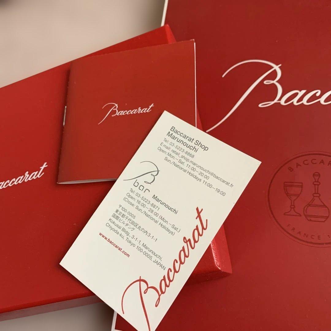 Baccarat Tiger Figurine 置物　美品　箱付ショッパー付